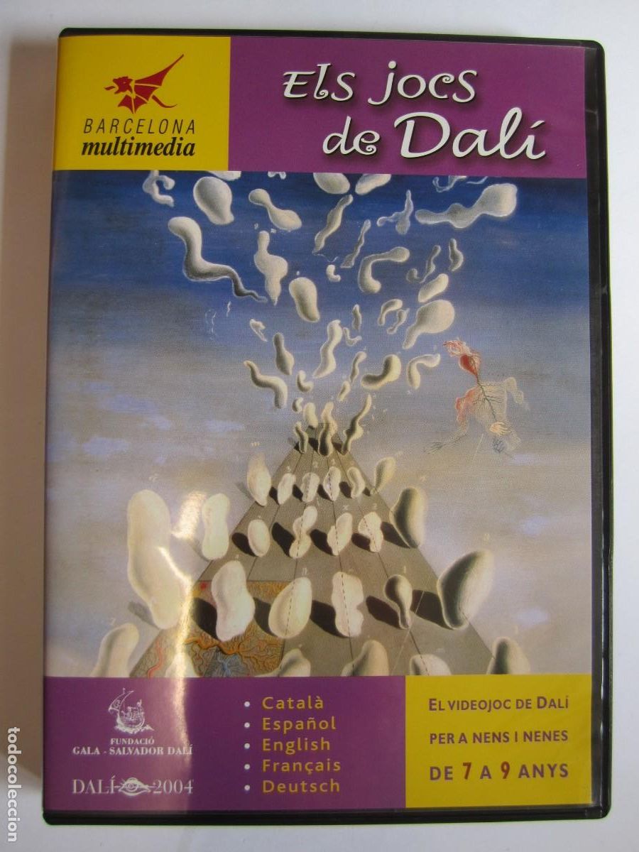 Videojuegos y Consolas: cd-rom barcelona multimedia els jocs de dali