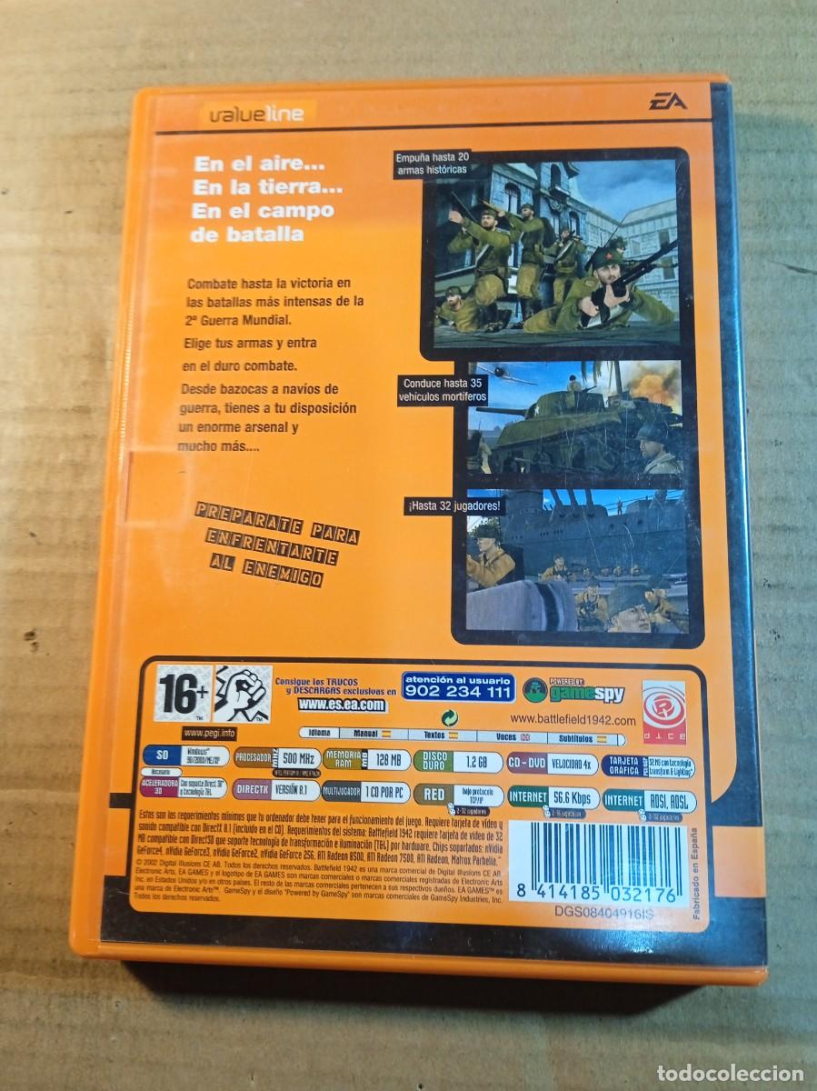 Videojuegos y consolas: JUEGO PC BATTLEFIELD 1942 - Foto 3