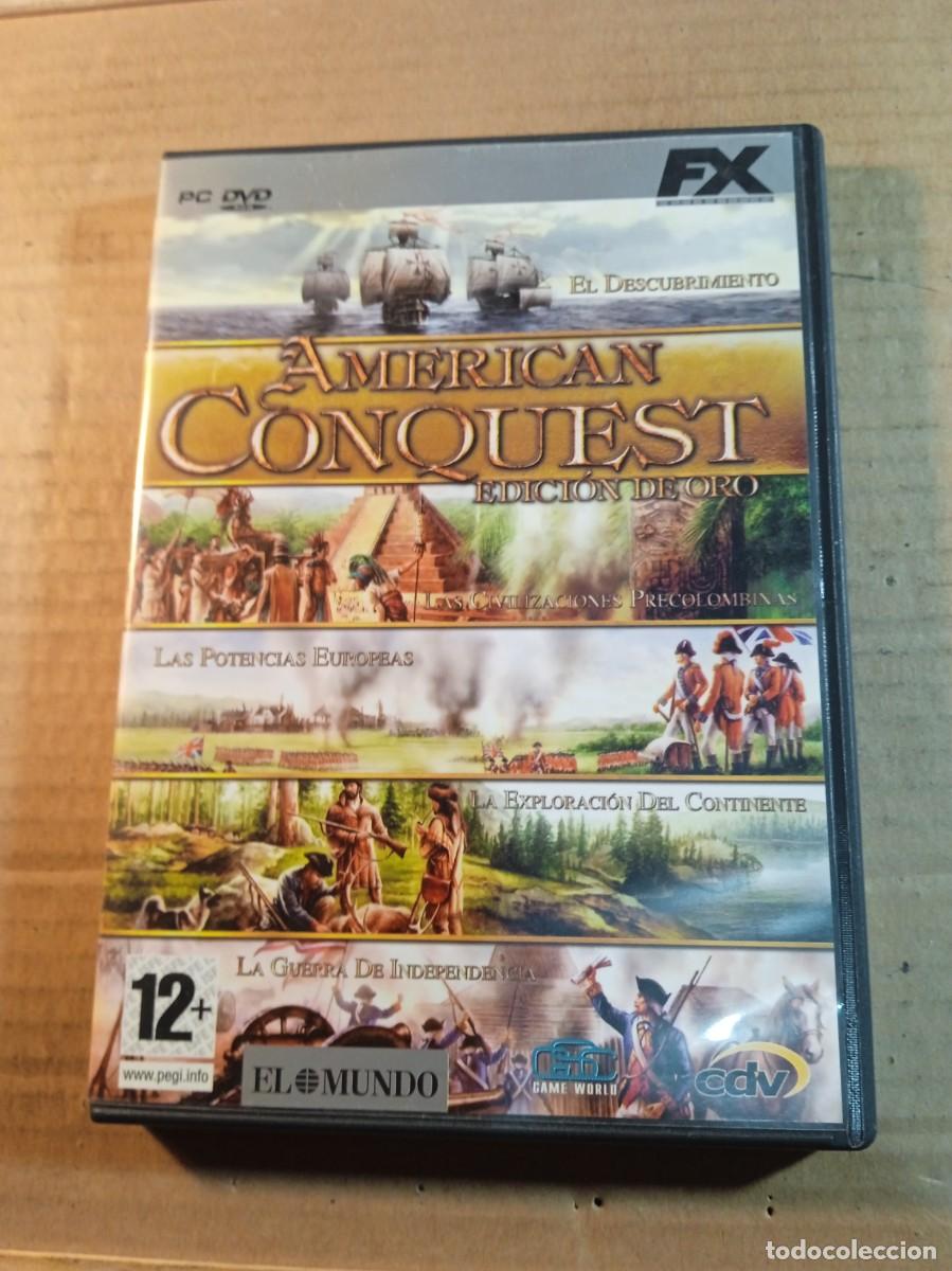 Videojuegos y consolas: JUEGO PC AMERICAN CONQUEST - Foto 1