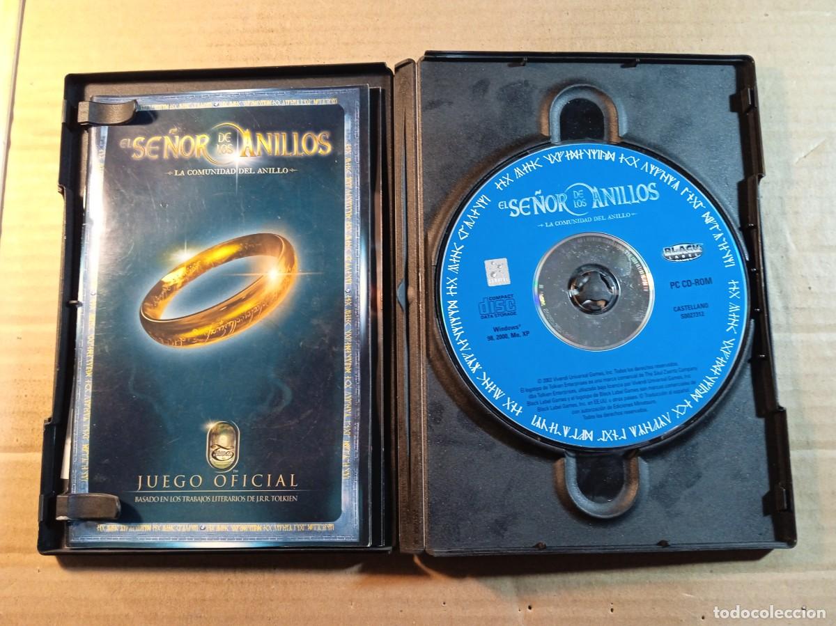 Videojuegos y consolas: JUEGO PC EL SE&Ntilde;OR DE LOS ANILLOS LA COMUNIDAD DEL ANILLO - Foto 2