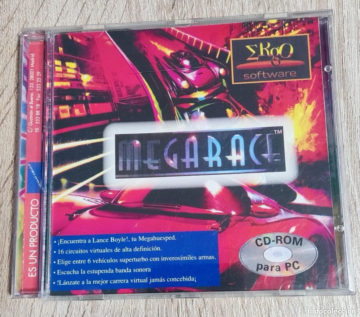 Videojuegos y consolas: Juego PC - Megarace - Ergo Software - Mindscape - Cryo Interactive - Foto 1