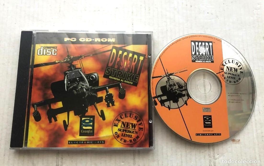 Videojuegos y Consolas: Juego PC - DESERT STRIKE REGRESA AL GOLFO - PC DVD-ROM - GREMLIN - 1996 JUEGO PC KREATEN