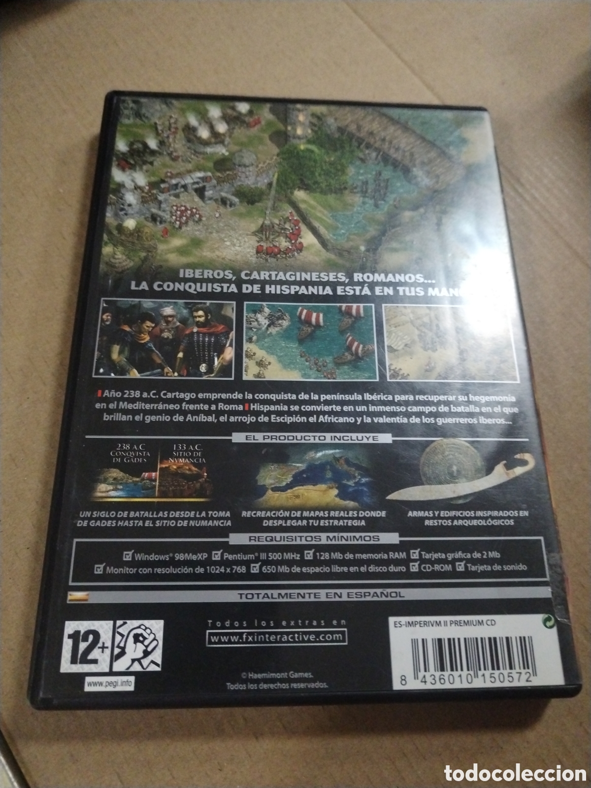 Videojuegos y consolas: IMPERIUM II IMPERIVM 2 LA CONQUISTA DE HISPANIA PC - Foto 2