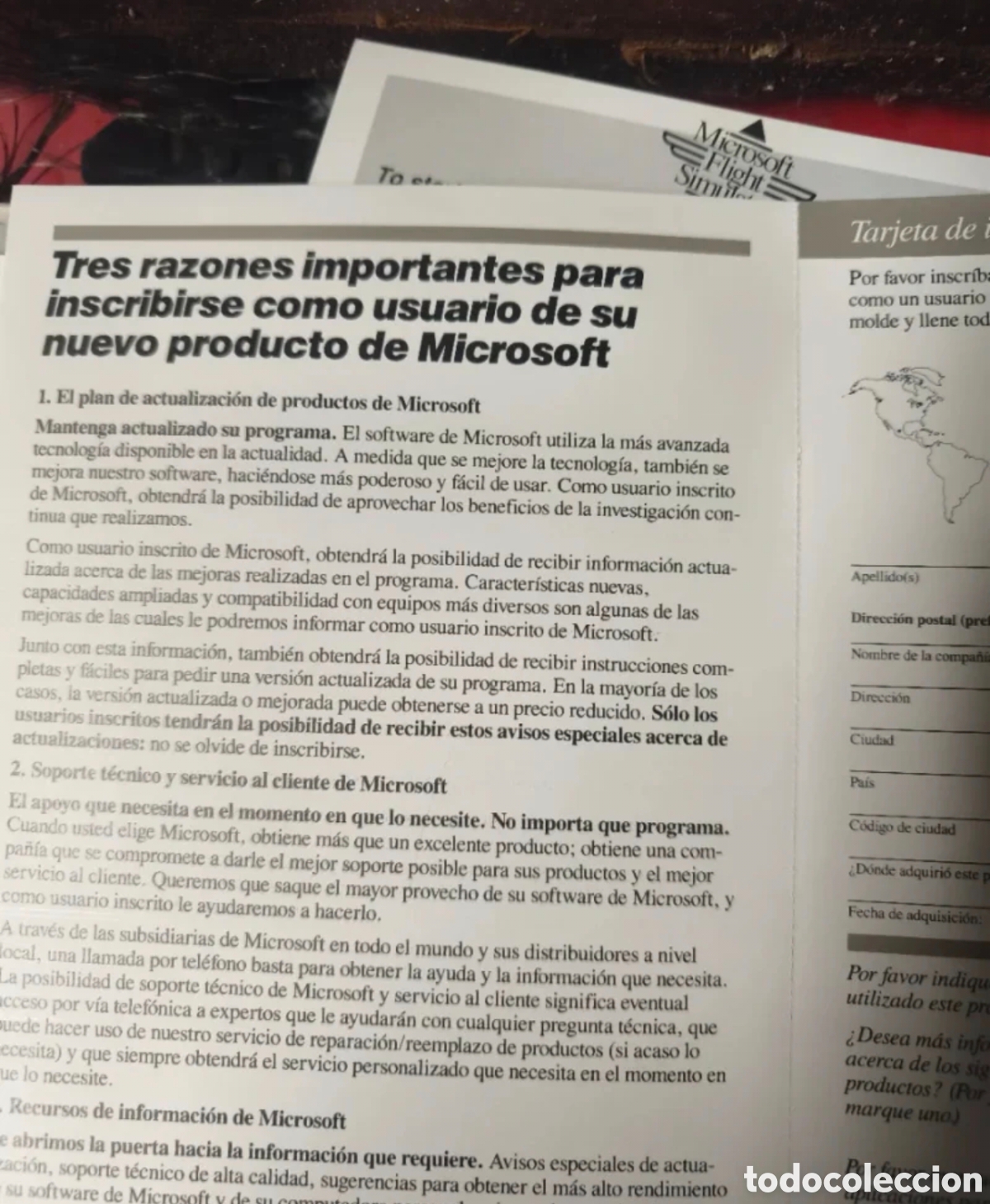 Videojuegos y consolas: Microsoft Flight Simulator 4.0 PC DOS (1989) - Versi&oacute;n Espa&ntilde;ola Big Box - Foto 7
