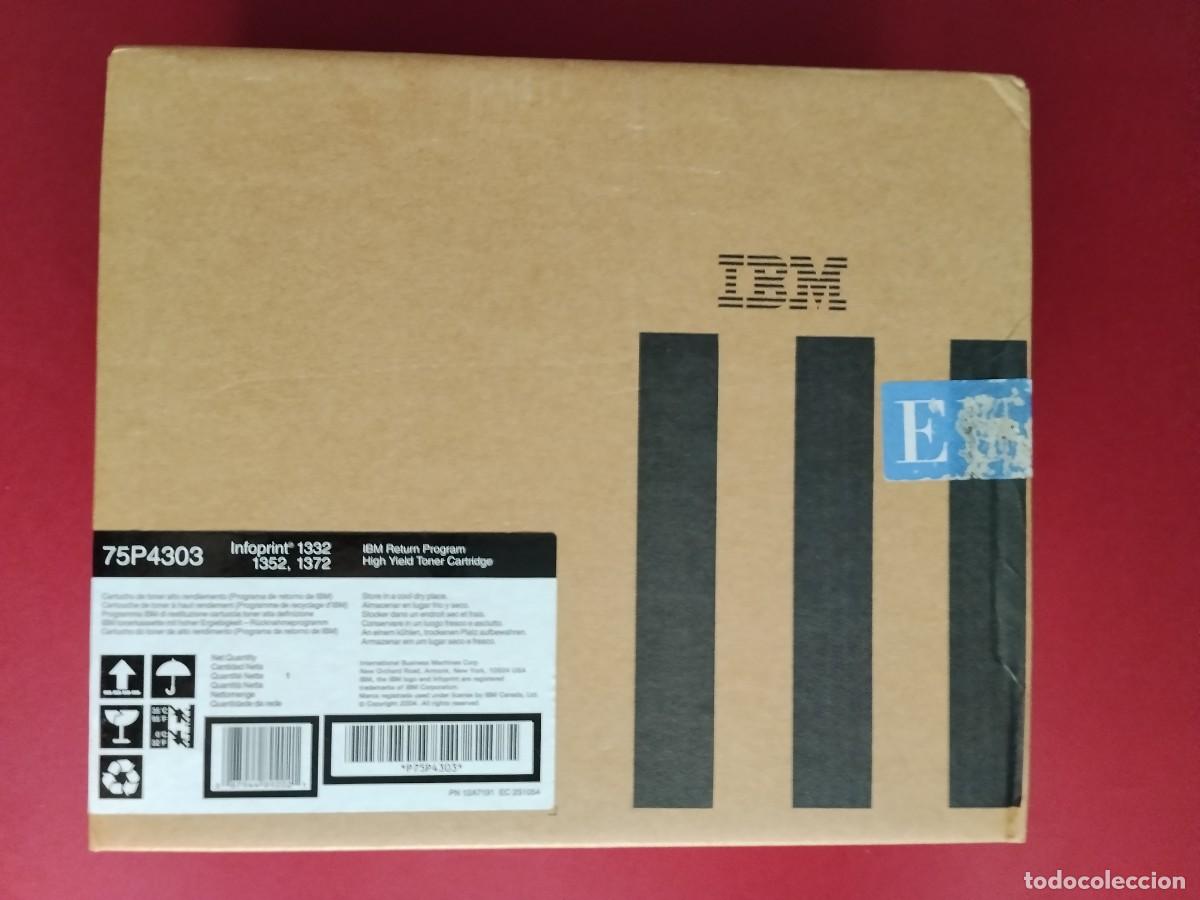 Videojuegos y consolas: CARTUCHO DE T&Oacute;NER IBM 75P4303 - Foto 1