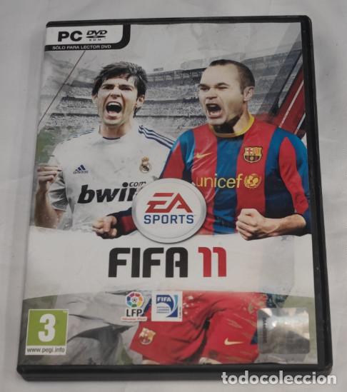 Videojuegos y consolas: FIFA 11 EA SPORT, JUEGO PC DVD ROM - Foto 1