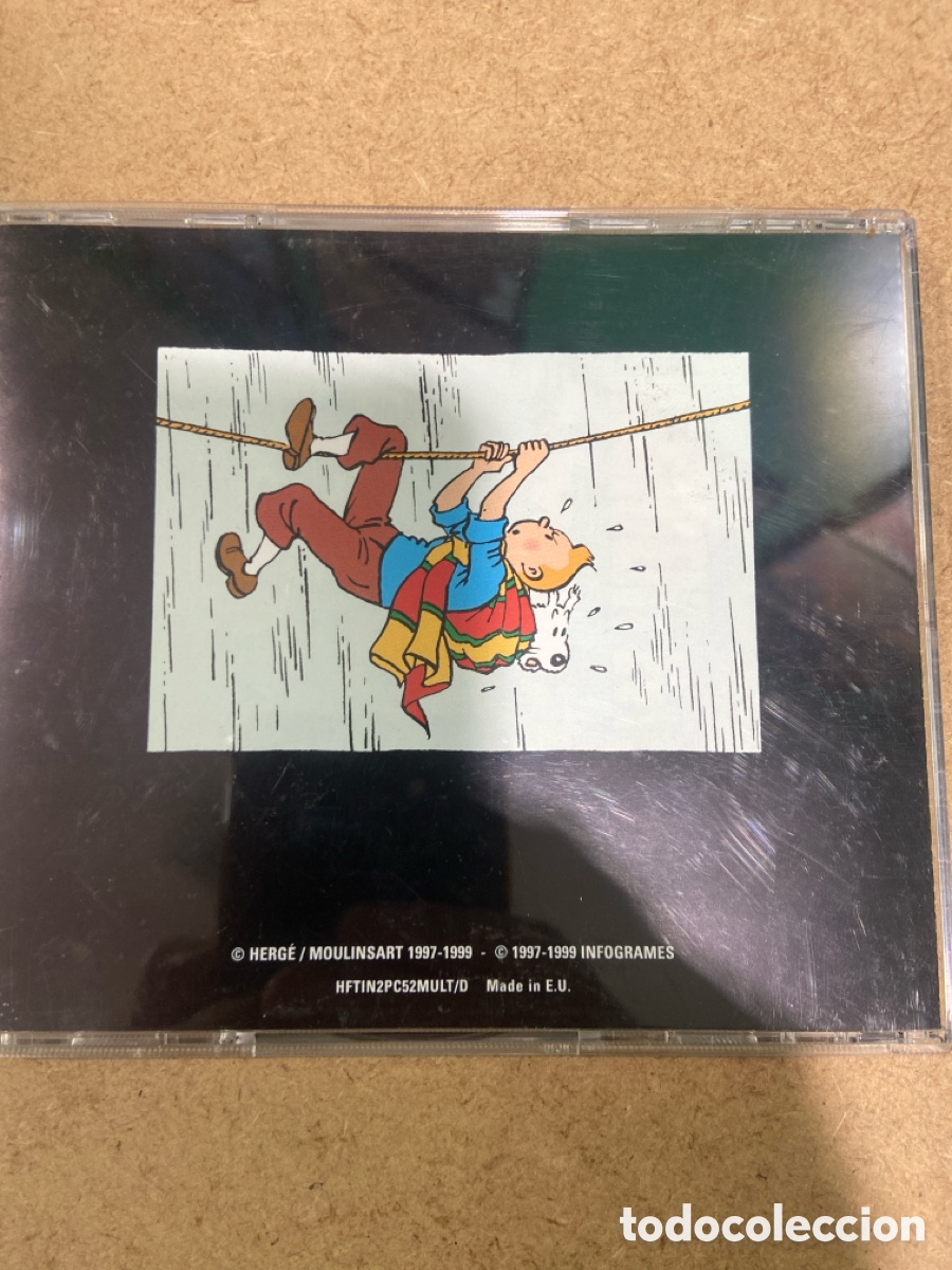 Videojuegos y consolas: Juego PC. Tintin El Templo del Sol. Infogrames - Foto 2