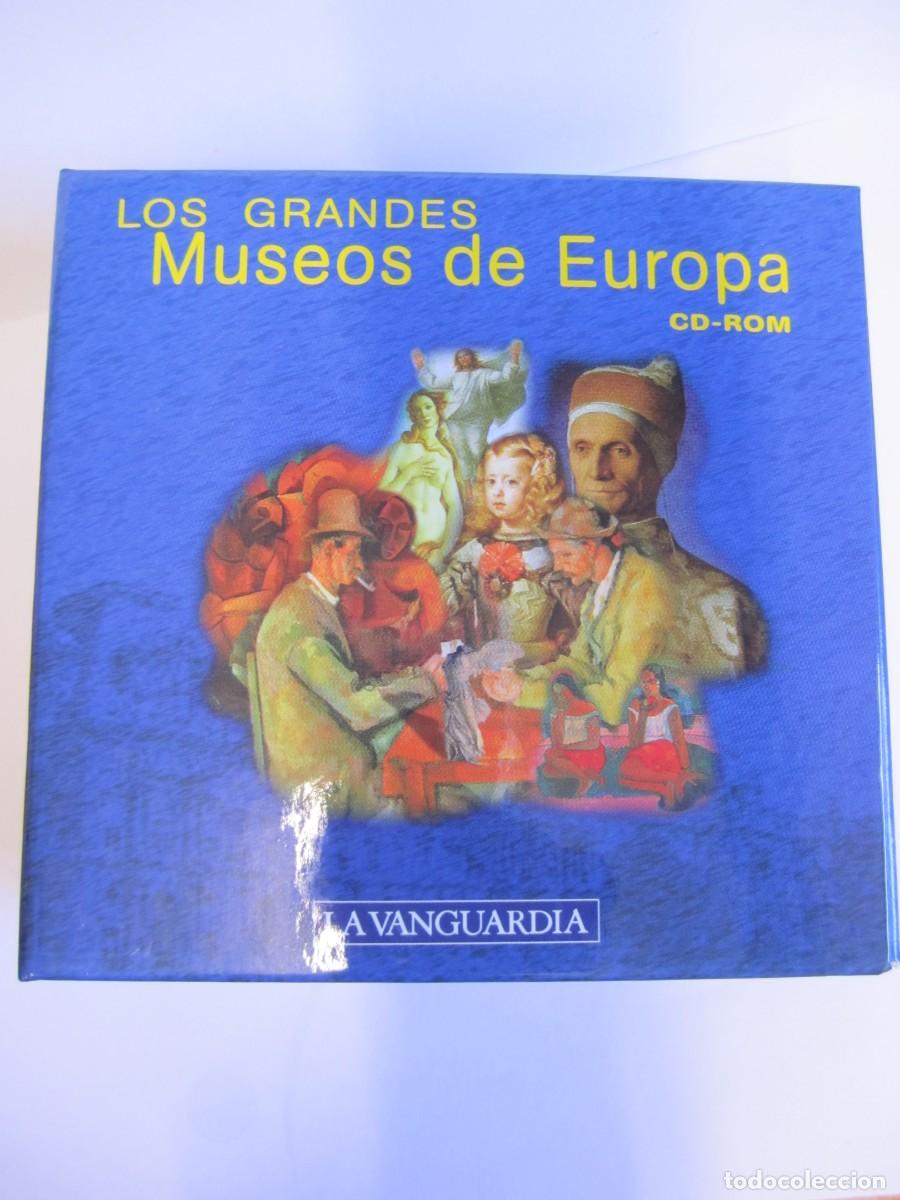 Videojuegos y Consolas: CD-ROM. LOS GRANDES MUSEOS DE EUROPA. LA VANGUARDIA. 14 CD'S