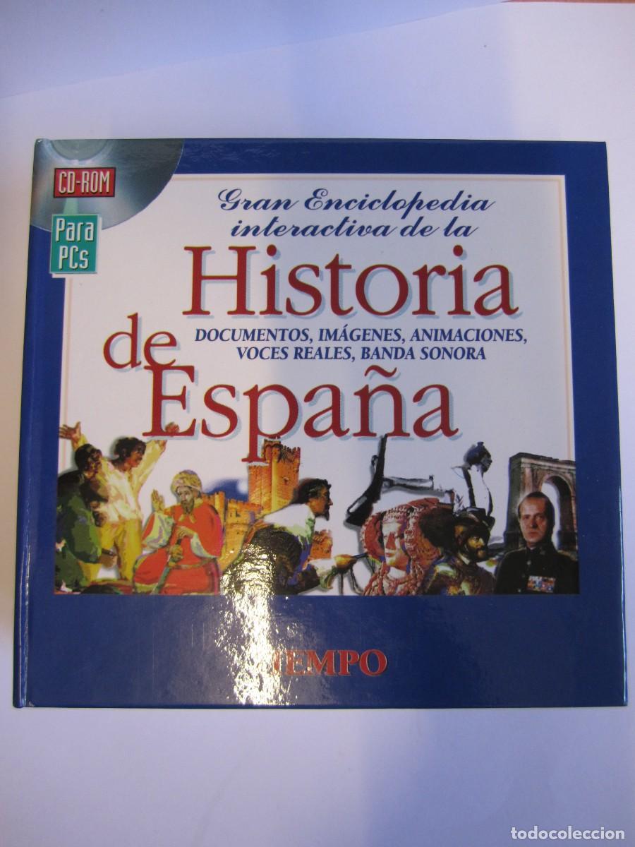 Videojuegos y consolas: CD-ROM. HISTORIA DE ESPA&Ntilde;A 18 CDs - Foto 1