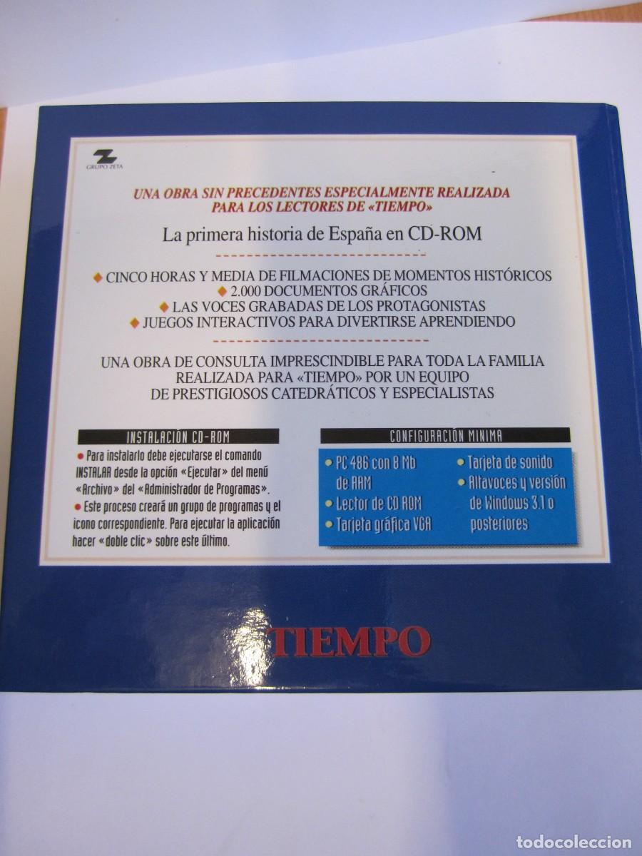 Videojuegos y consolas: CD-ROM. HISTORIA DE ESPA&Ntilde;A 18 CDs - Foto 2