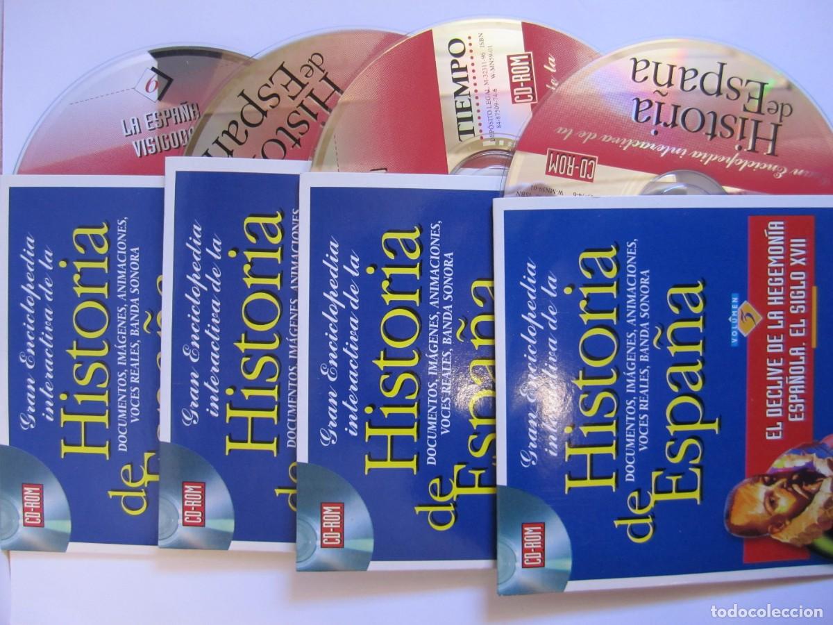 Videojuegos y consolas: CD-ROM. HISTORIA DE ESPA&Ntilde;A 18 CDs - Foto 6