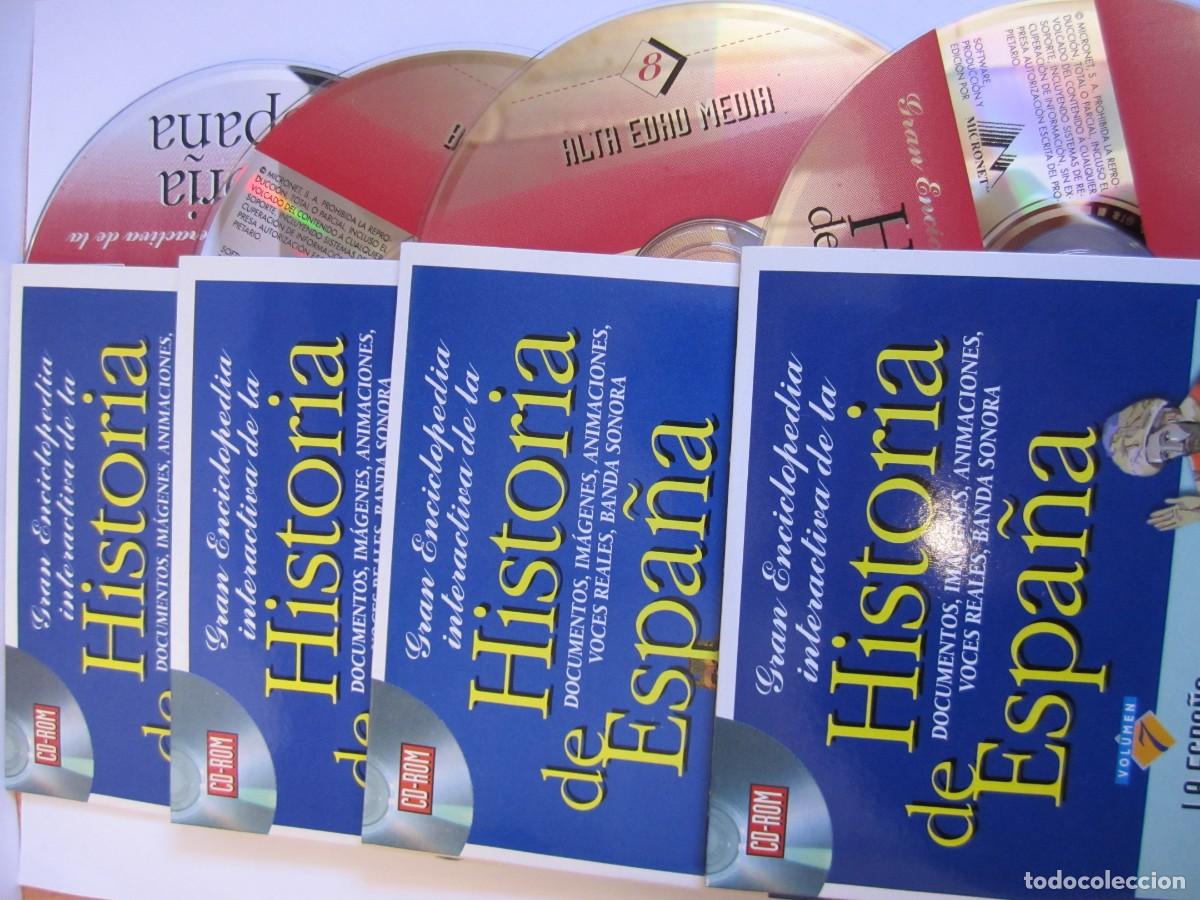 Videojuegos y consolas: CD-ROM. HISTORIA DE ESPA&Ntilde;A 18 CDs - Foto 7