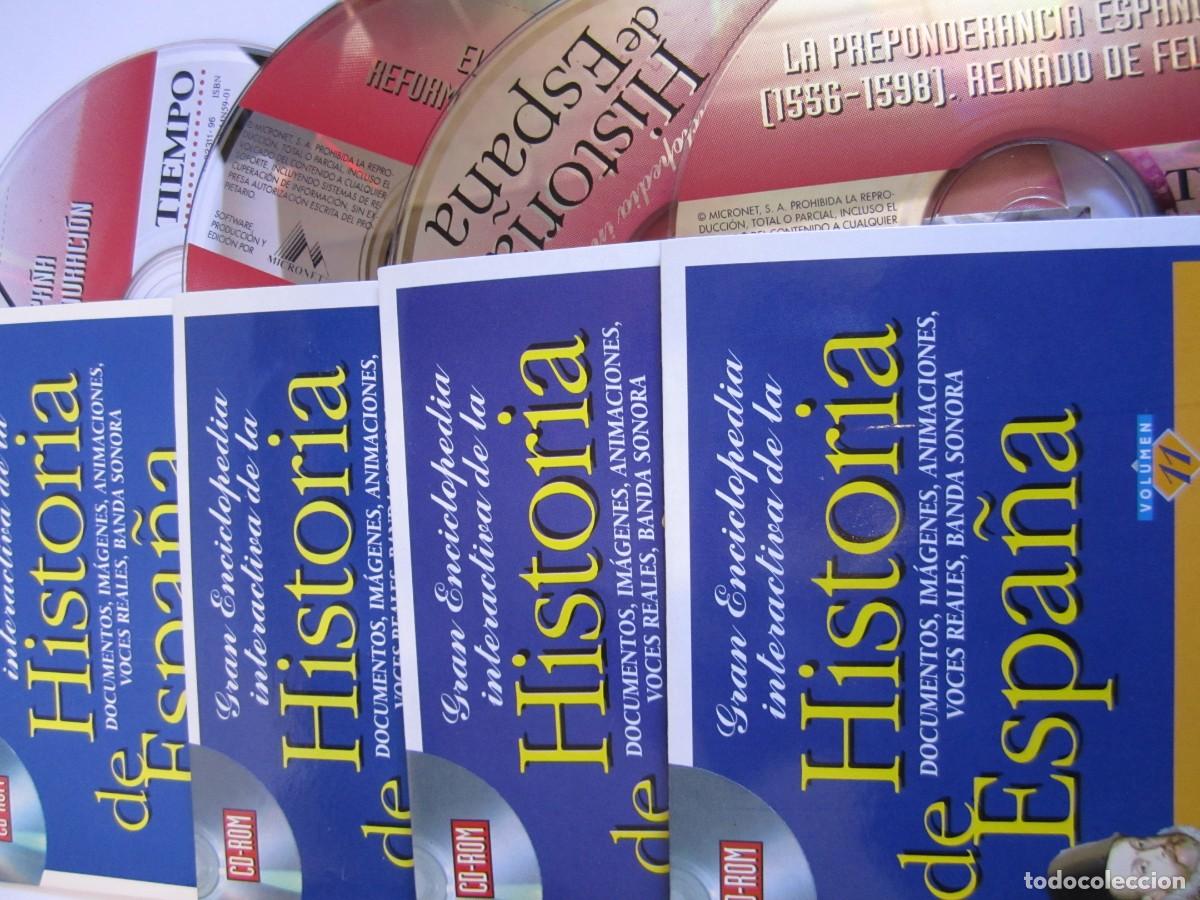 Videojuegos y consolas: CD-ROM. HISTORIA DE ESPA&Ntilde;A 18 CDs - Foto 8