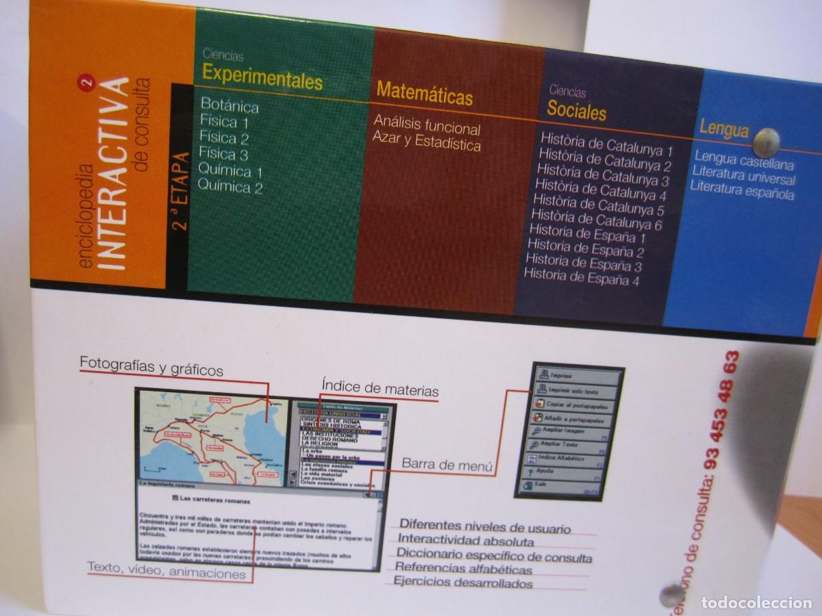 Videojuegos y consolas: CD-ROM. ENCICLOPEDIA INTERACTIVA DE CONSULTA 20 CDs - Foto 5