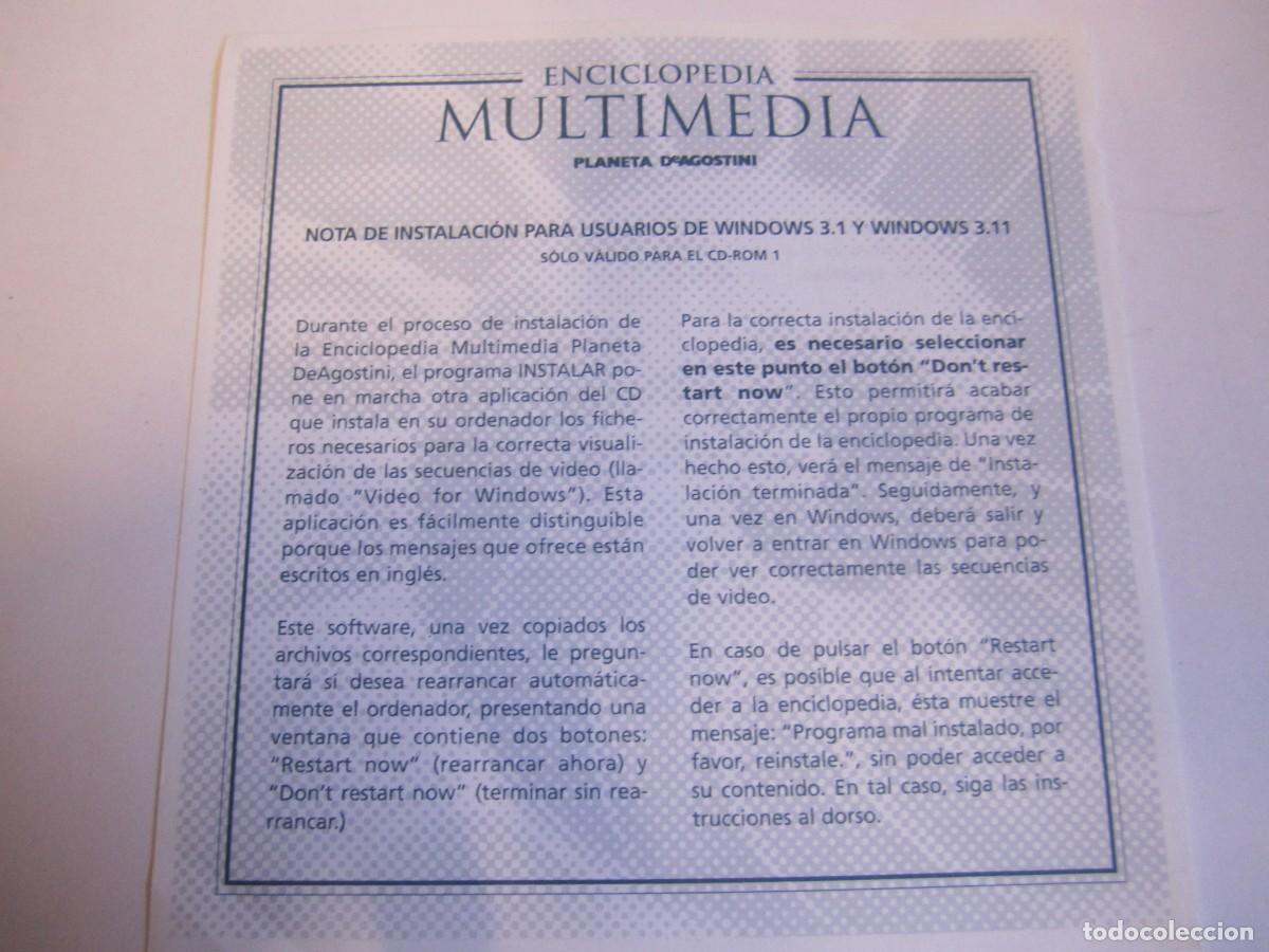 Videojuegos y consolas: CD-ROM. ENCICLOPEDIA MULTIMEDIA 17 CDs - Foto 8