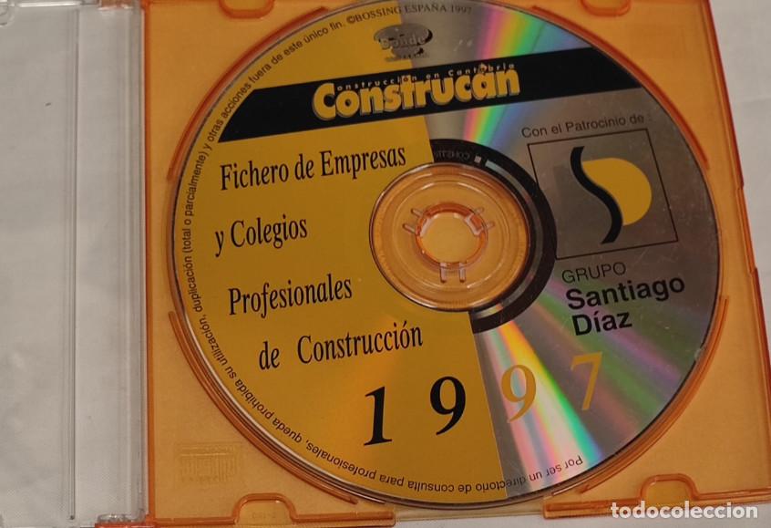 Videojuegos y Consolas: CONSTRUCAN, FICHERO DE EMPRESAS Y COLEGIOS PROFESIONALES DE CONSTRUCCION, SANTIAGO DIAZ, 1997