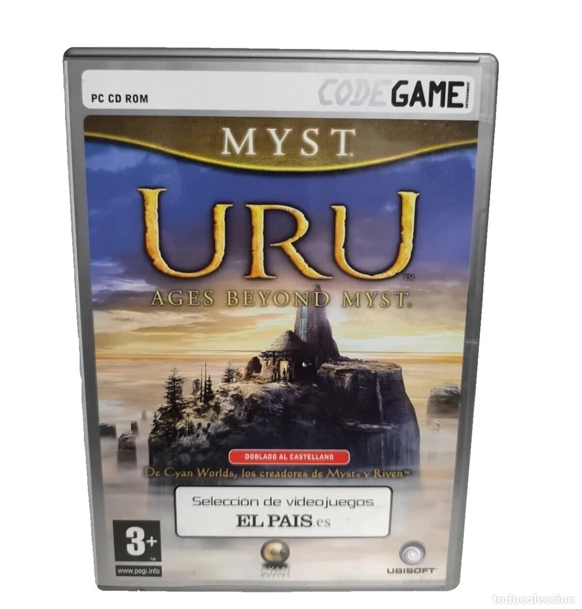 Videojuegos y Consolas: URU AGES BEYOND MYST JUEGO PC CD-ROM ESPA&Ntilde;OL UBISOFT PETER GABRIEL SONG COMPLETO