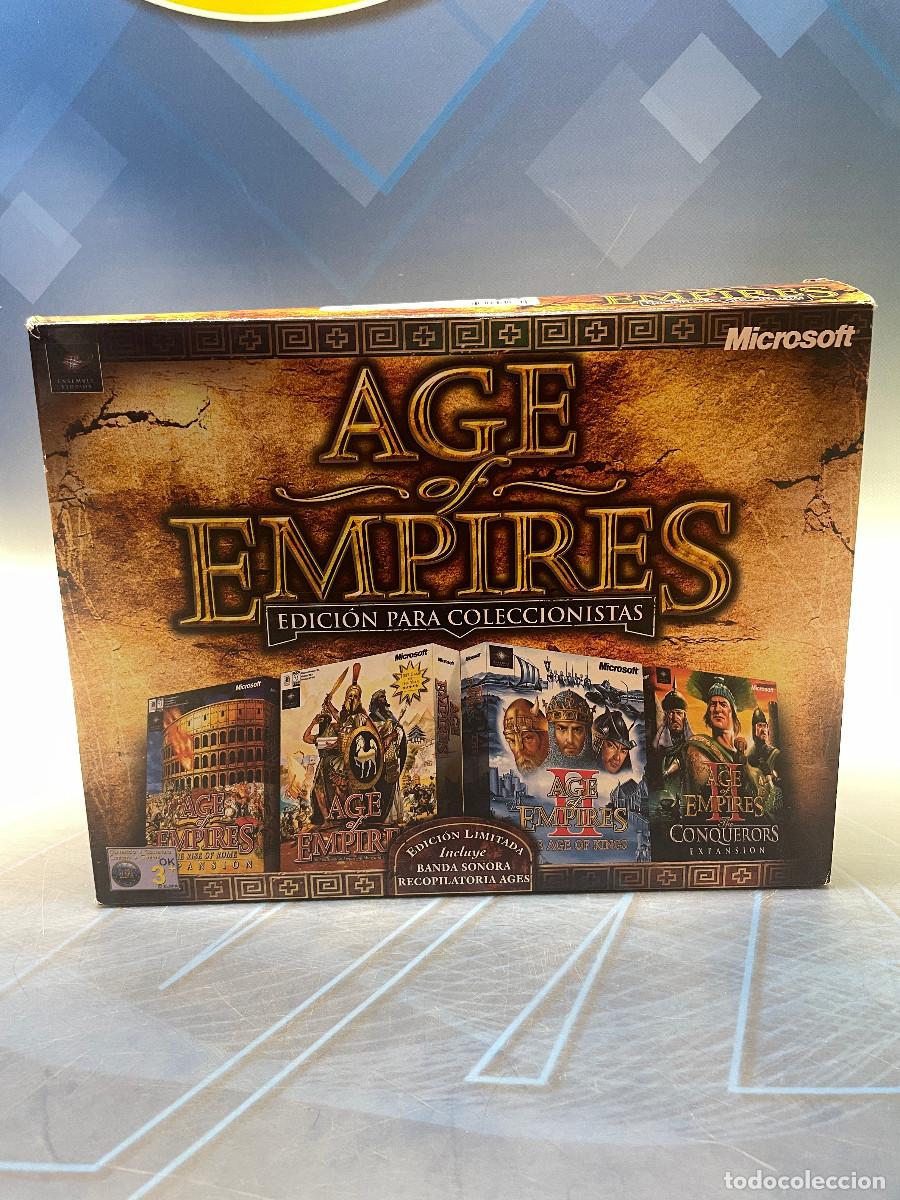 Videojuegos y Consolas: Age Of Empires Ediccion para Coleccionista, edicion limitada incluye banda sonora