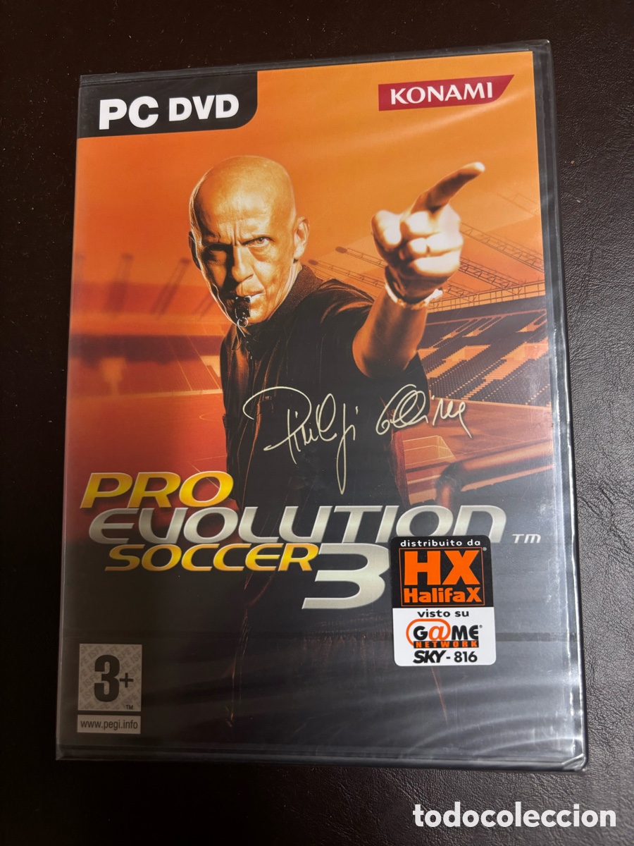 Videojuegos y Consolas: Pro Evolution Soccer 3 PC DVD Precintado