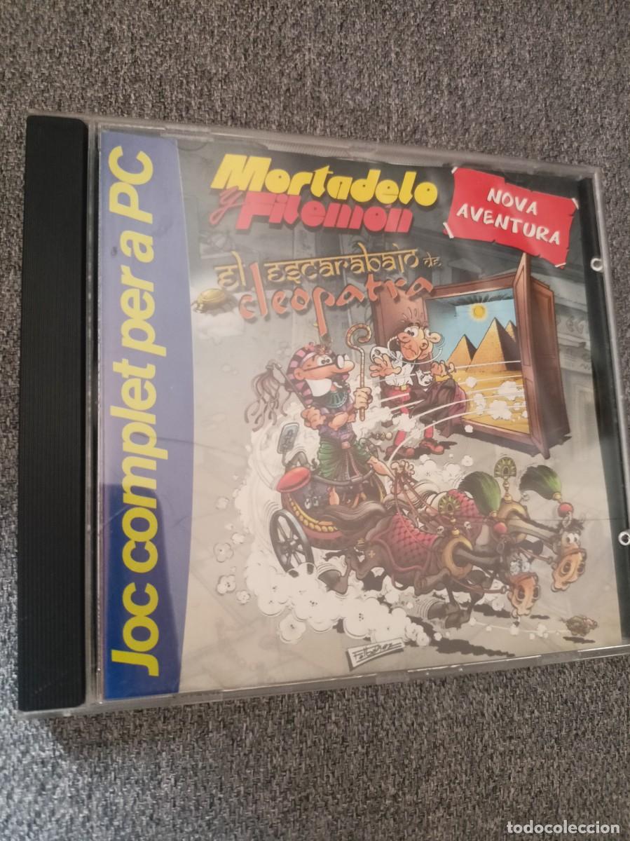 Videojuegos y Consolas: Mortadelo y Filem&oacute;n - El escarabajo de Cleopatra . Joc complet per a PC