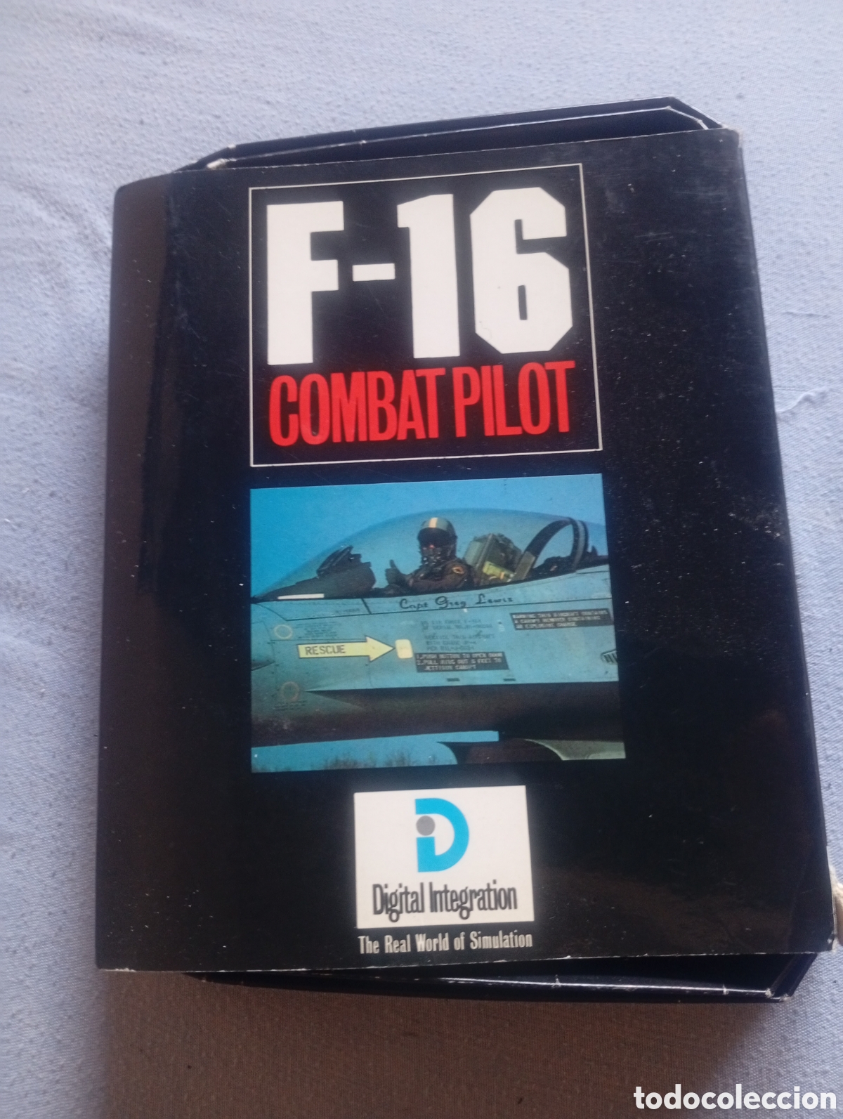 Videojuegos y Consolas: Videojuego Retro F-16 Combat Pilot (Digital Integration, 1989) MIRA FOTO LA DESCRIPCI&Oacute;N