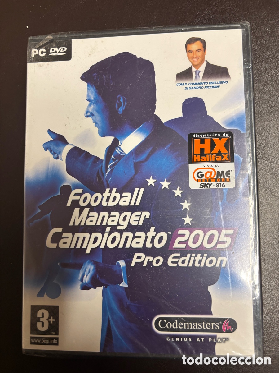 Videojuegos y Consolas: Football Manager Campeonato 2005 PC DVD
