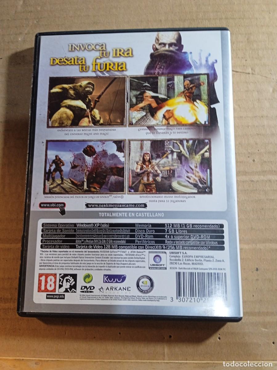 Videojuegos y consolas: JUEGO PC DARK MESSIAH MIGHT AND MAGIC - Foto 3