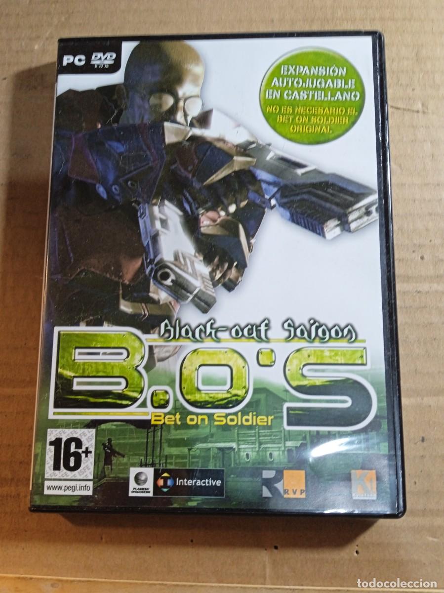 Videojuegos y Consolas: JUEGO PC BLACH - OUT SAIGON B. O. S. BET ON SOLDIER