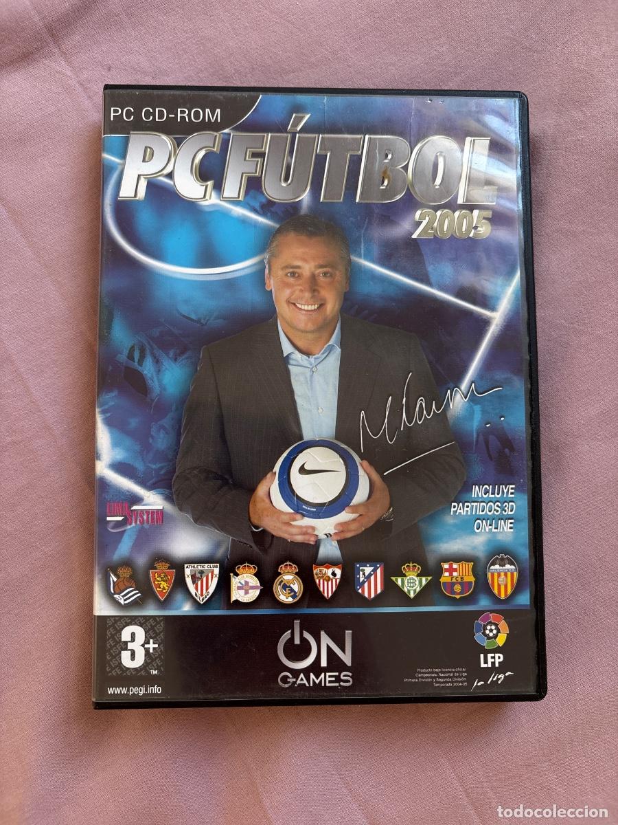 Videojuegos y consolas: DVD12. PC F&Uacute;TBOL 2005 PC - Foto 1