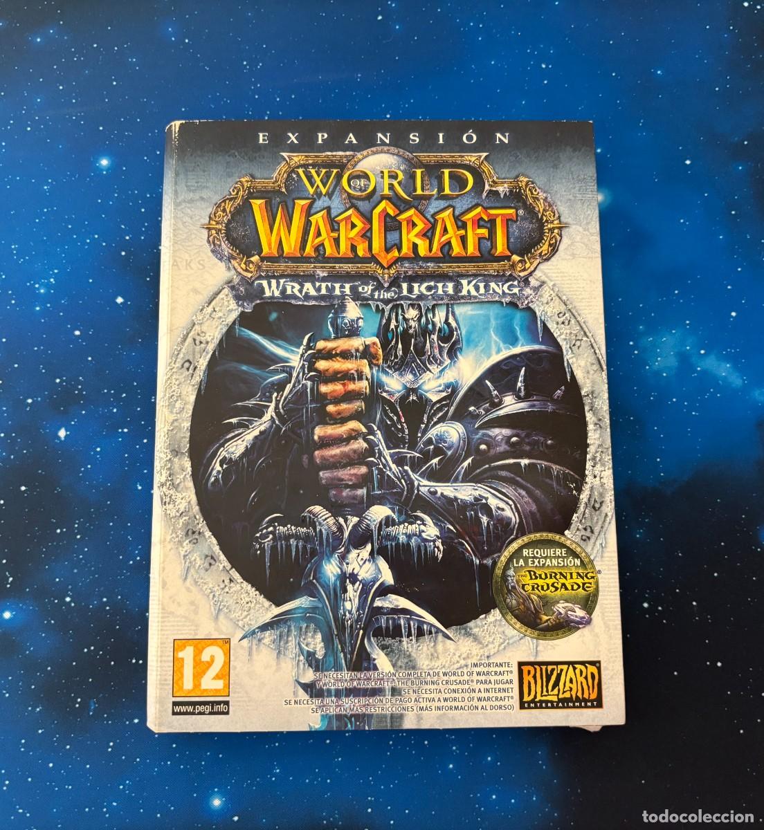 Videojuegos y Consolas: World of Warcraft Wrath of the Lich King PC Completo Caja Grande Blizzard