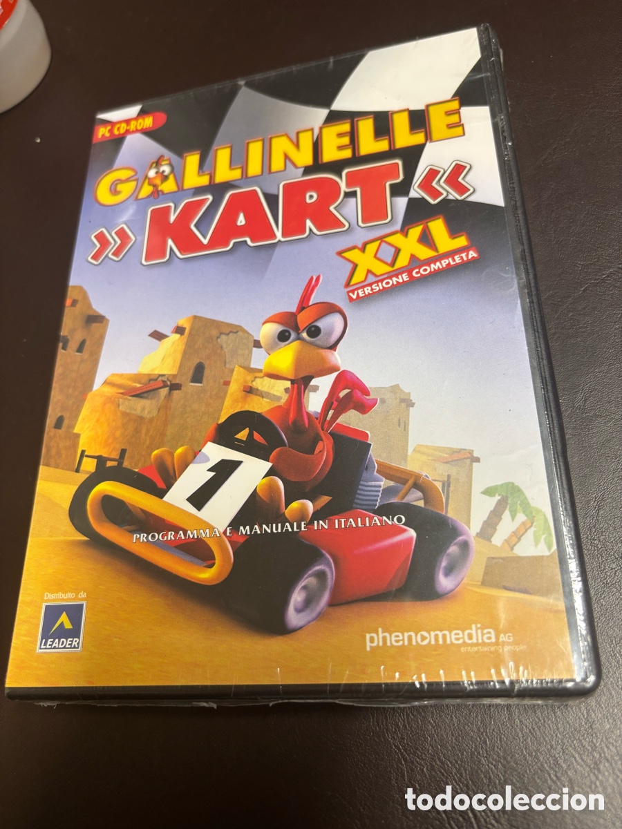 Videojuegos y Consolas: Crazy Chicken Kart XXL PC CD-ROM precintado