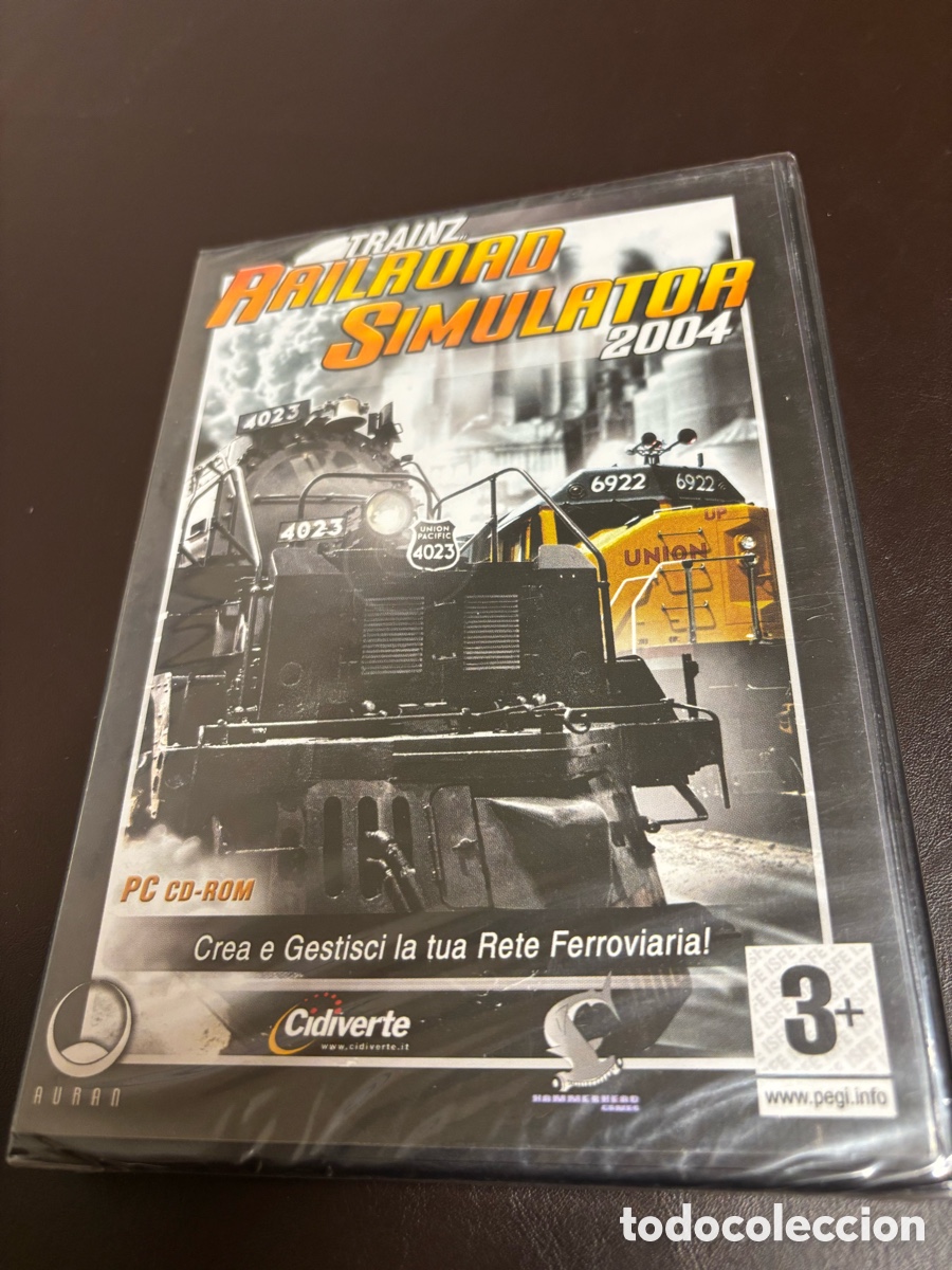 Videojuegos y Consolas: Railroad Simulator 2004 PC CD-ROM