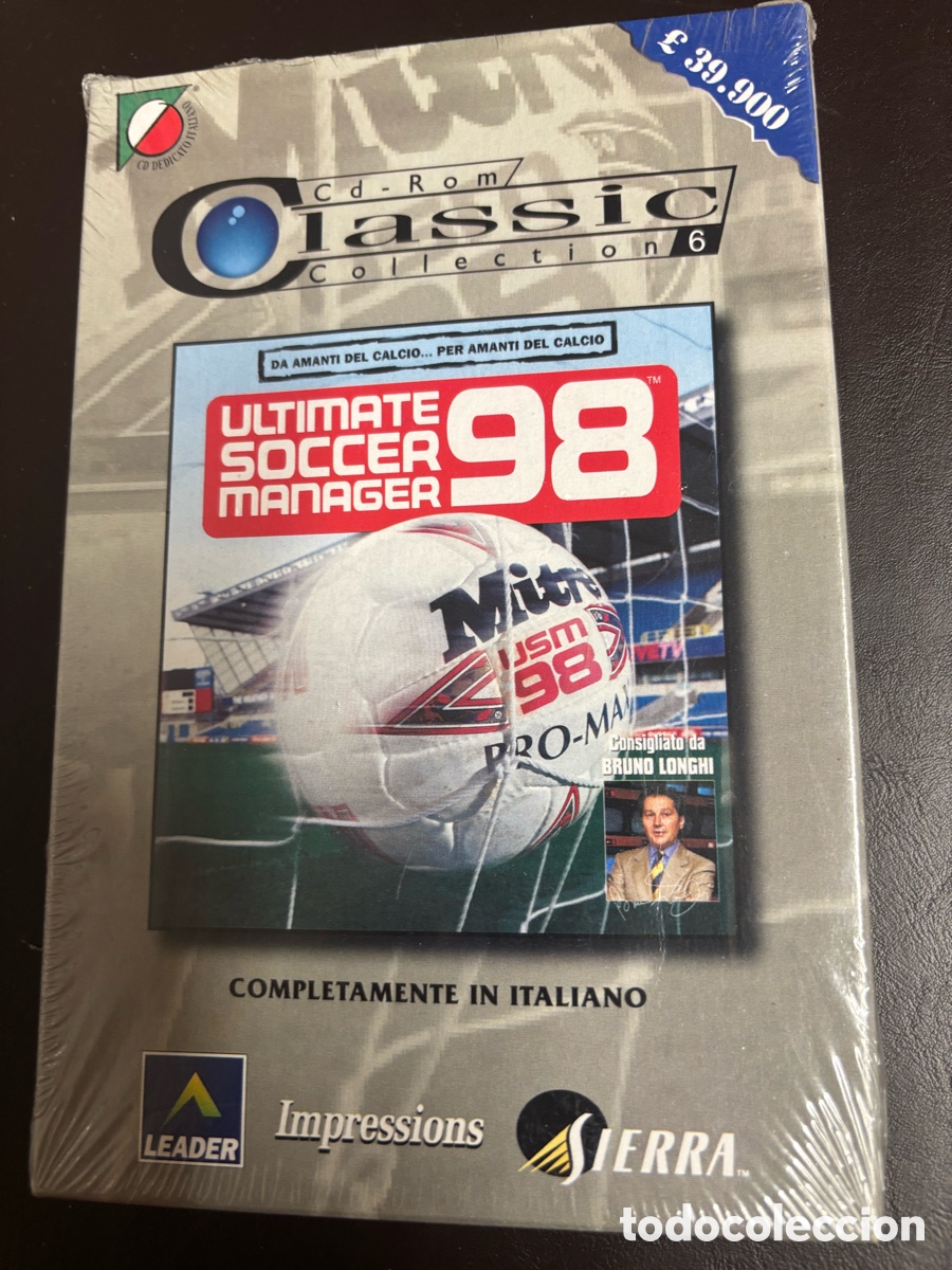Videojuegos y Consolas: Ultimate Soccer Manager 98 PC CD-ROM Precintado