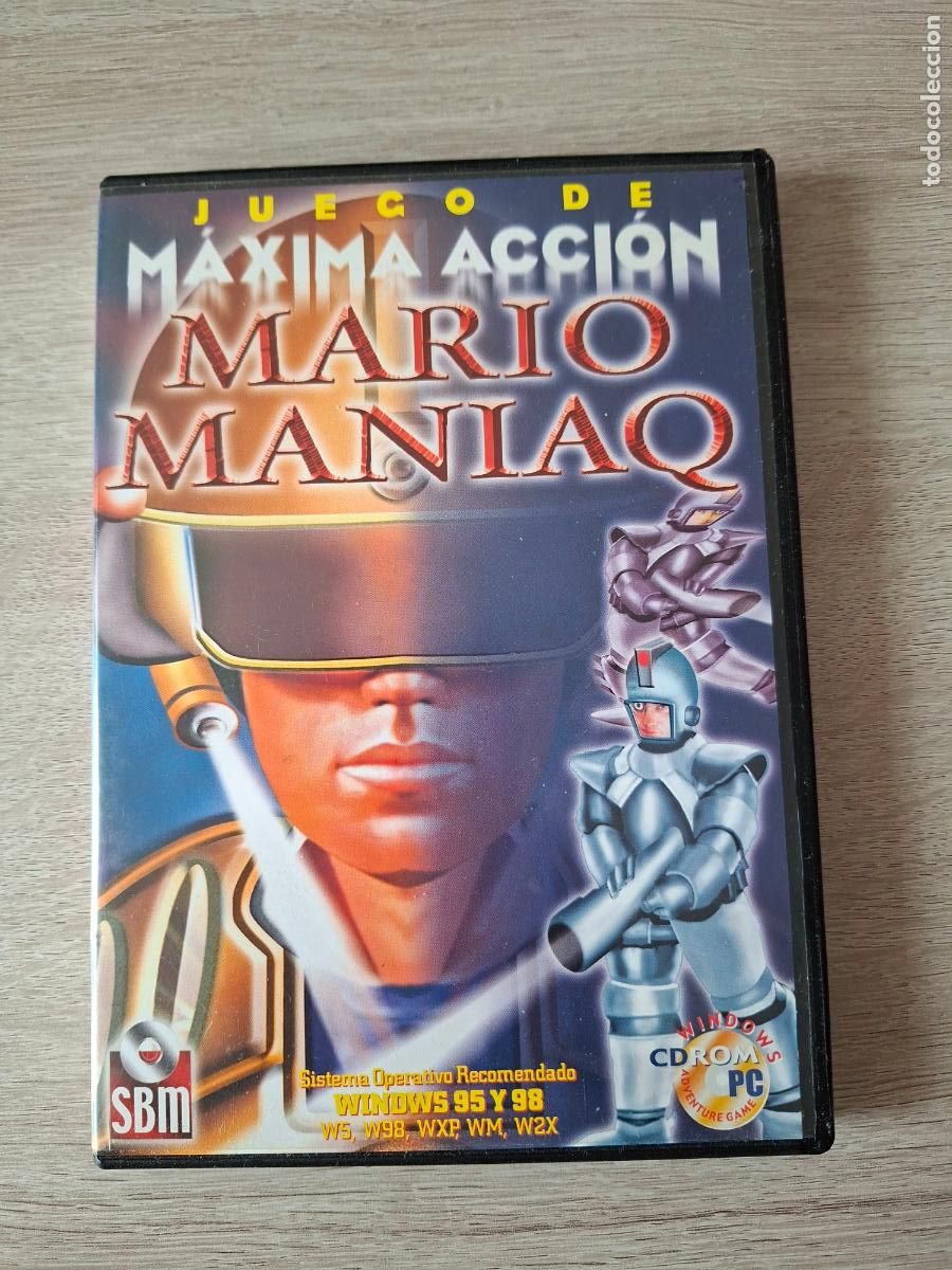 Videojuegos y Consolas: CD ROM - JUEGO PC - MARIO MANIAQ - WINDOWS 95 Y 98 (W5, W98, WXP, WM, W2K)