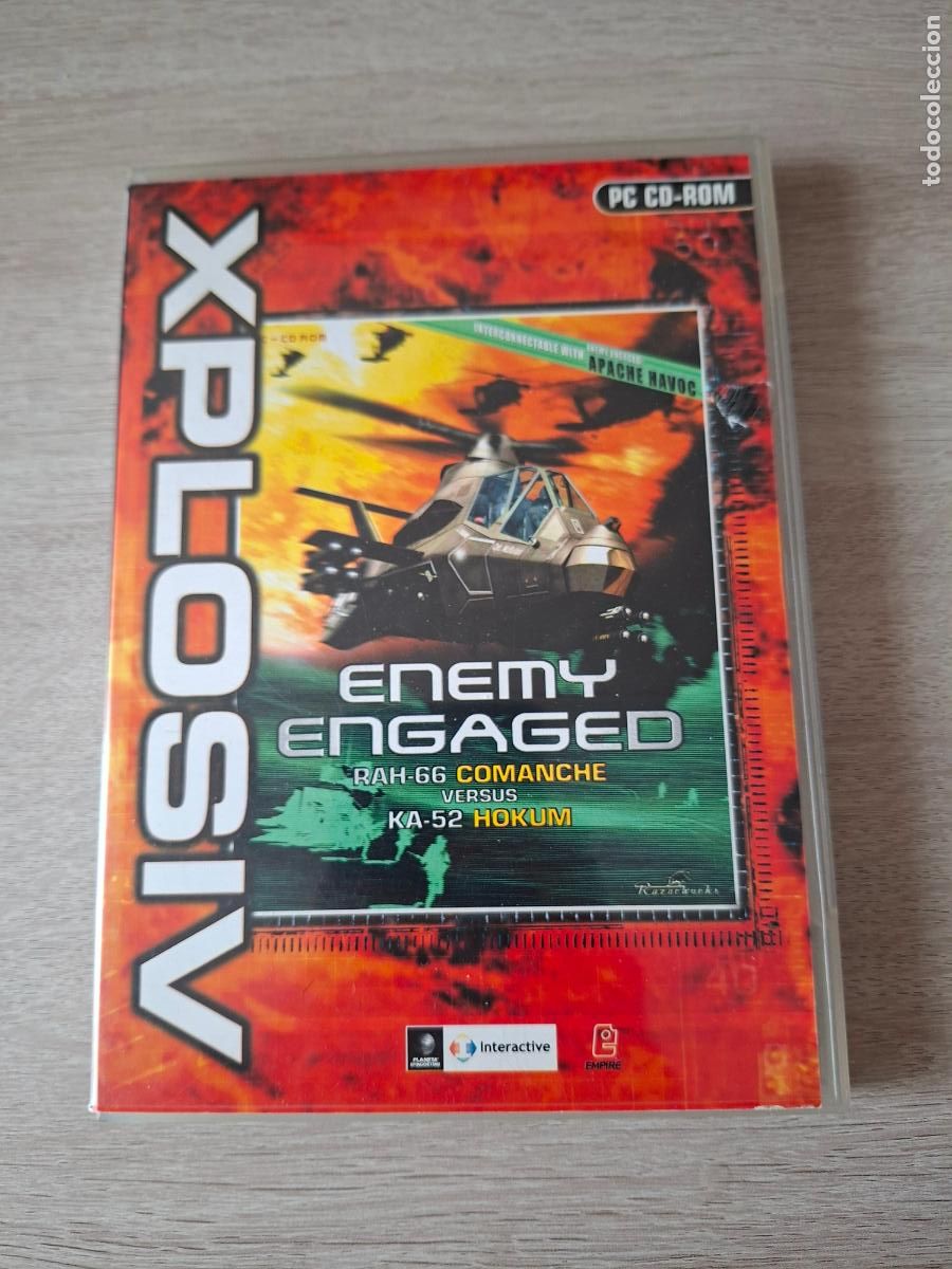Videojuegos y Consolas: CD ROM - JUEGO PC - ENEMY ENGAGED - RAH-66 COMANCHE VS KA-52 HOKUM - WINDOWS 95 Y 98