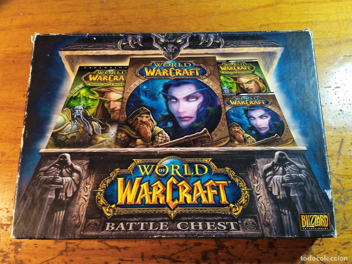 Videojuegos y Consolas: JUEGOS PC WORLT WARCRAFT BATTLE CHEST EN CAJA CON DOS LIBROS