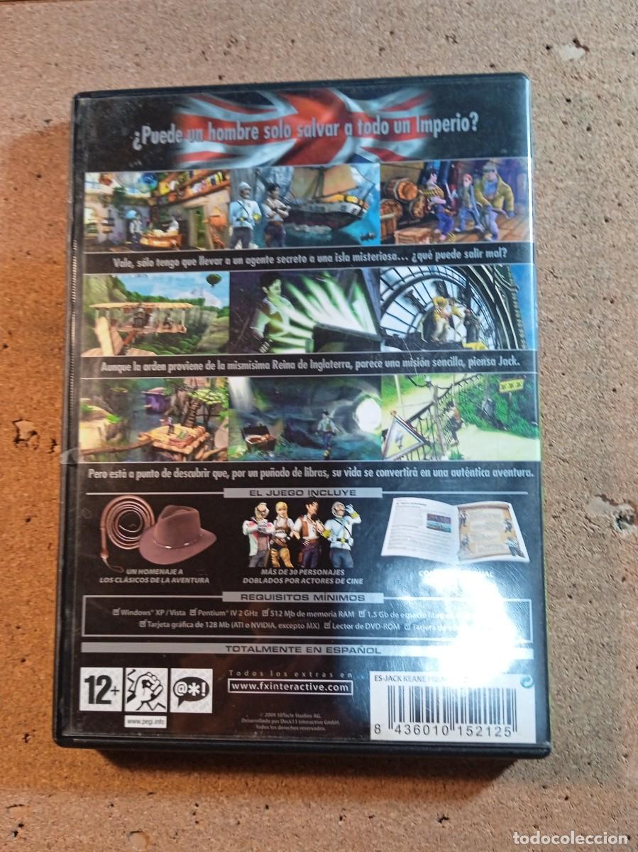 Videojuegos y consolas: JUEGO PC JACK KEANE AL RESCATE DEL IMPERIO BRITANICO - Foto 3