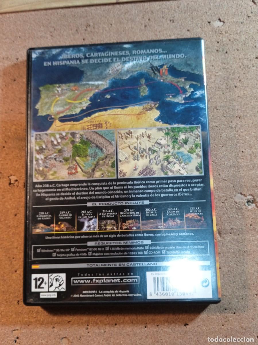 Videojuegos y consolas: JUEGO PC IMPERIUM II LA CONQUISTA DE HISPANIA - Foto 3