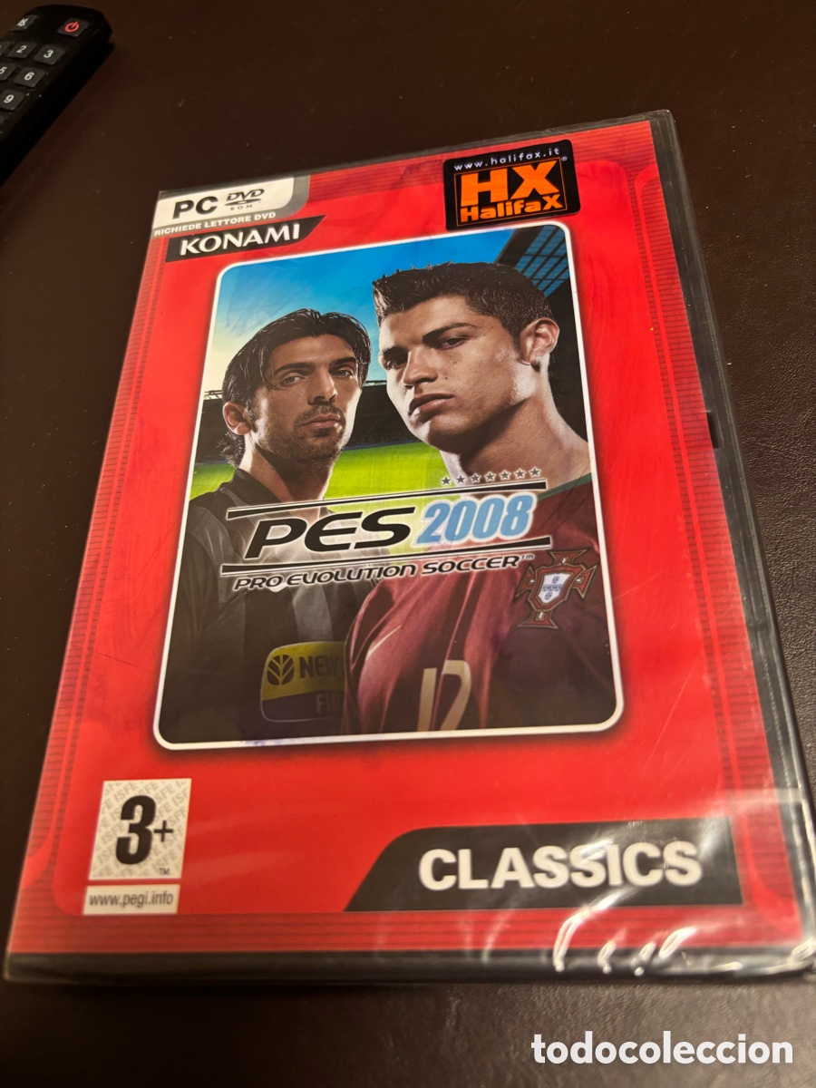 Videojuegos y Consolas: PC DVD PES 2008 Pro Evolution Soccer precintado