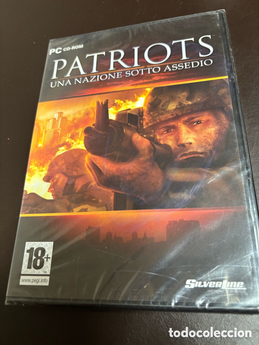Videojuegos y Consolas: Patriots PC CD-ROM precintado