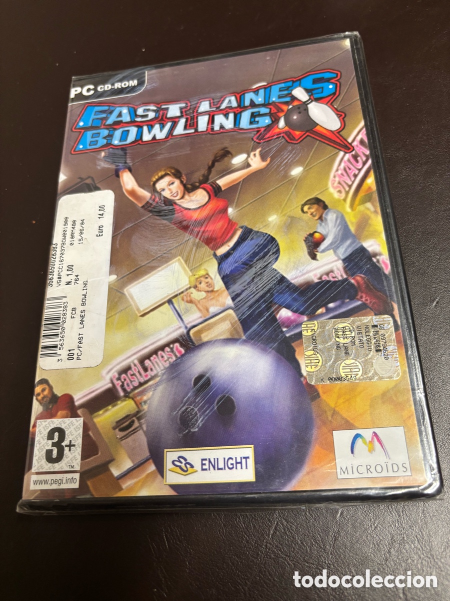 Videojuegos y Consolas: Fast Lanes Bowling PC CD-ROM