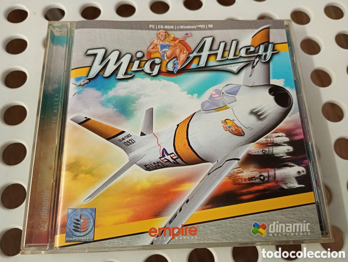 Videojuegos y Consolas: Mig alley PC CD ROM .