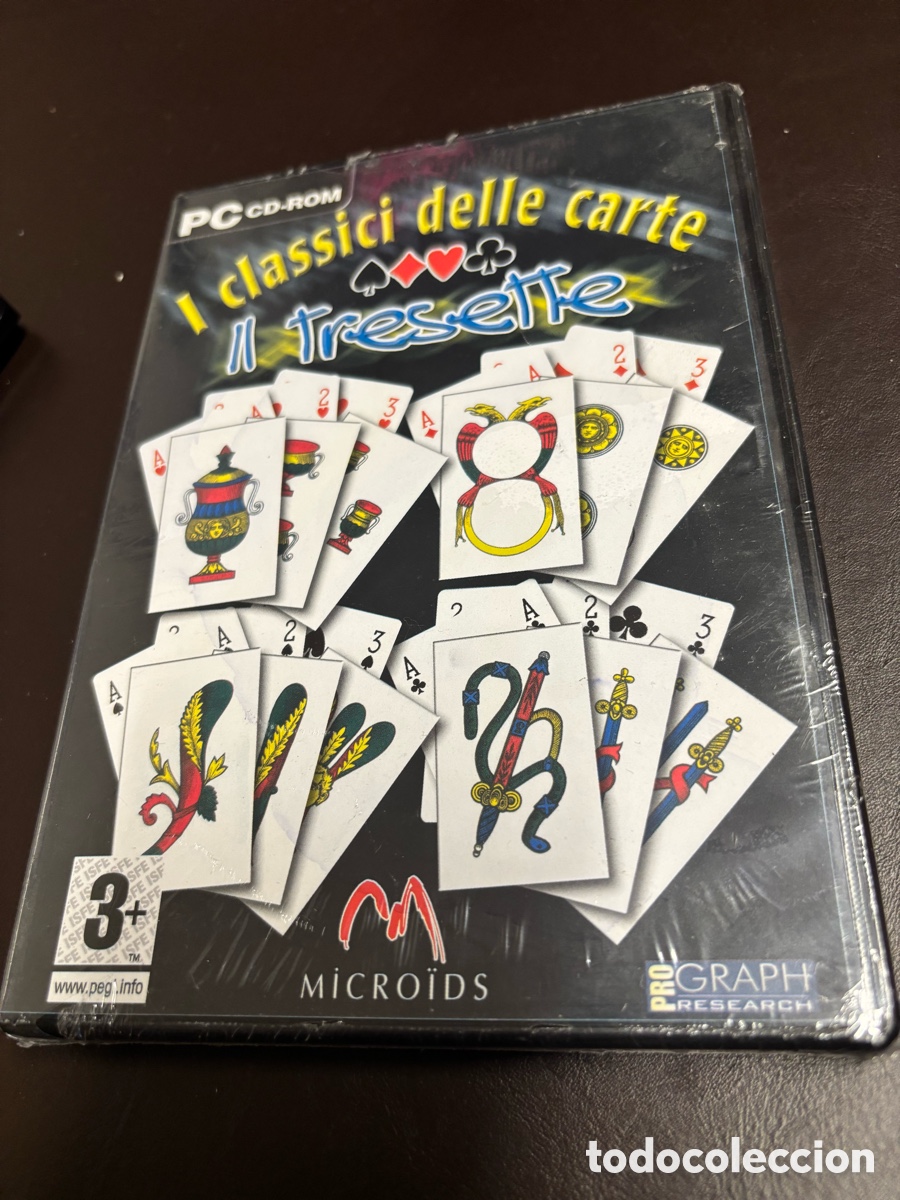 Videojuegos y Consolas: PC CD-ROM I classici delle carte Il tresette