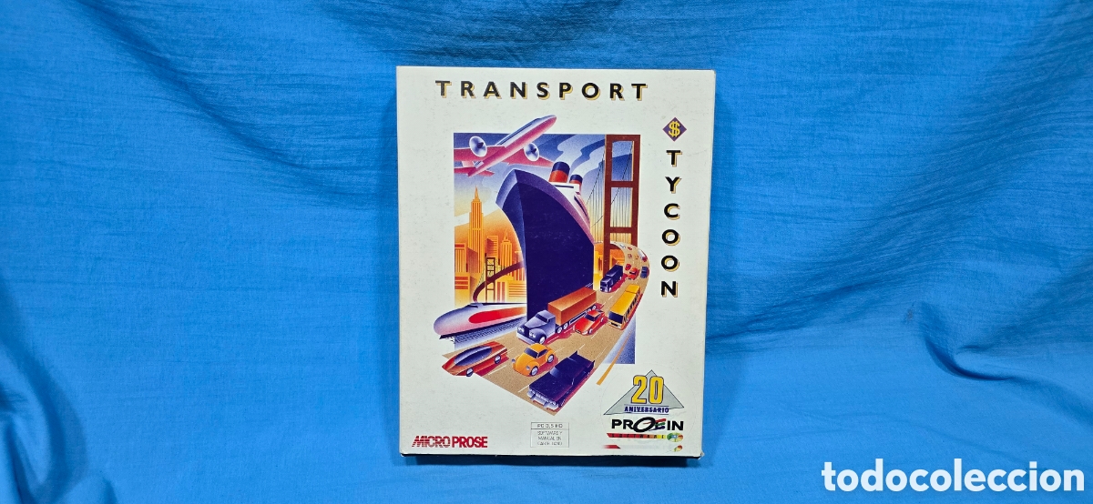 Videojuegos y Consolas: TRANSPORT TYCOON PC 3,5 HD . CHRIS SAWYER . MICROPROSE PROEINSA