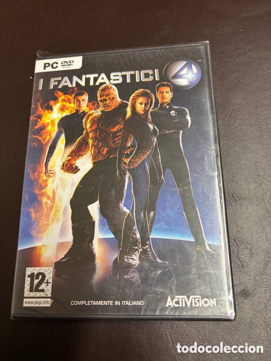 Videojuegos y Consolas: Los 4 Fant&aacute;sticos PC DVD-ROM precintado