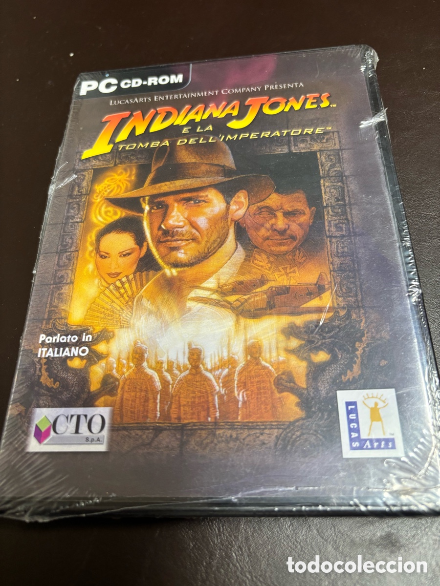 Videojuegos y Consolas: Indiana Jones y la Tumba del Emperador PC CD-ROM