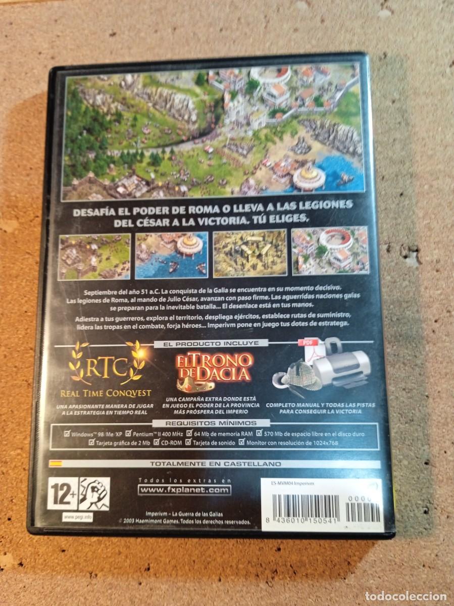 Videojuegos y consolas: JUEGO PC IMPERIVM LA GUERRA DE LAS GALIAS - Foto 3
