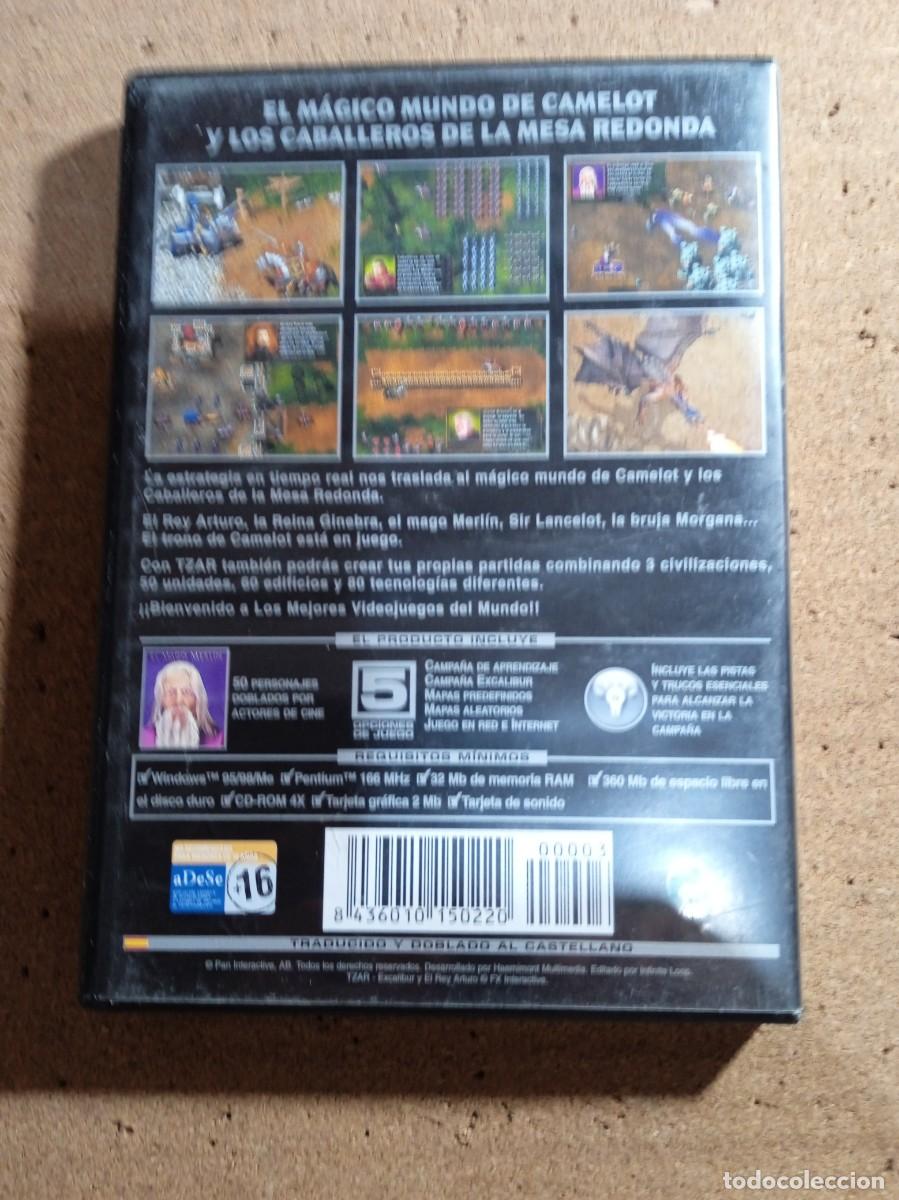 Videojuegos y consolas: JUEGO PC TZAR EXCALIBUR Y EL REY ARTURO - Foto 3