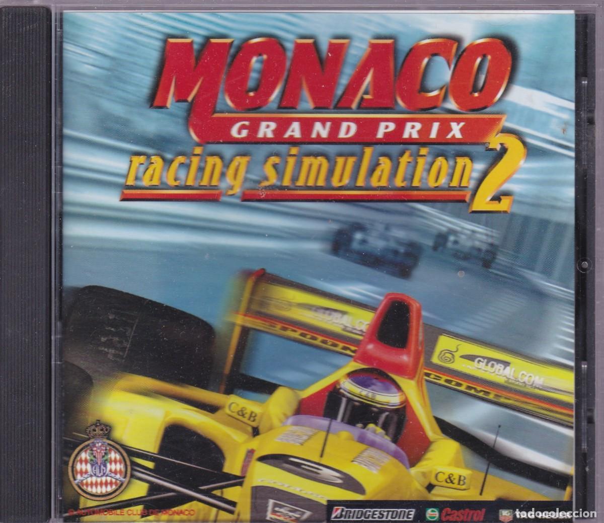 Videojuegos y Consolas: MONACO GRAND PRIX RACING SIMULATION 2 PC VINTAGE COMO NUEVO OPORTUNIDAD UNICA