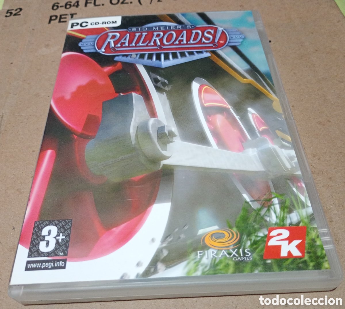 Videojuegos y Consolas: Sid Meier's railroads PC CD ROM